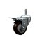 Service Caster 3'' Maroon Poly Wheel Swivel 7/16'' Stem Caster with Total Lock Brake SCC-GRTTL20S314-PPUB-MRN-716138 - alternate 1